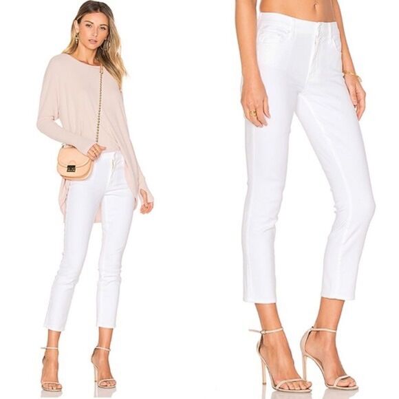 NEW MOTHER The Looker Crop Jeans in Fairest of Them All - Picture 1 of 15